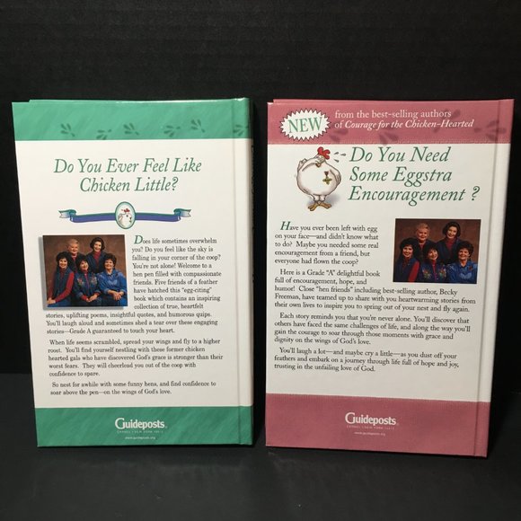 Set of 2 Courage and Eggstra Courage for the Chicken Hearted Books - Picture 4 of 16